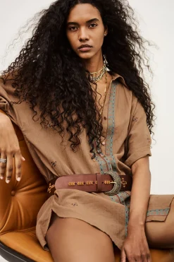DAELA embroidered shirt
