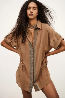DAELA embroidered shirt
