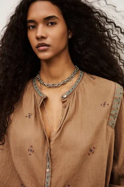 DALILA embroidered shirt