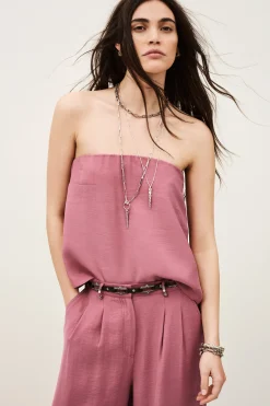 DEBORAH strapless bustier top