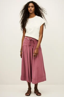 DONIA midi skirt