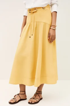 DONIA midi skirt