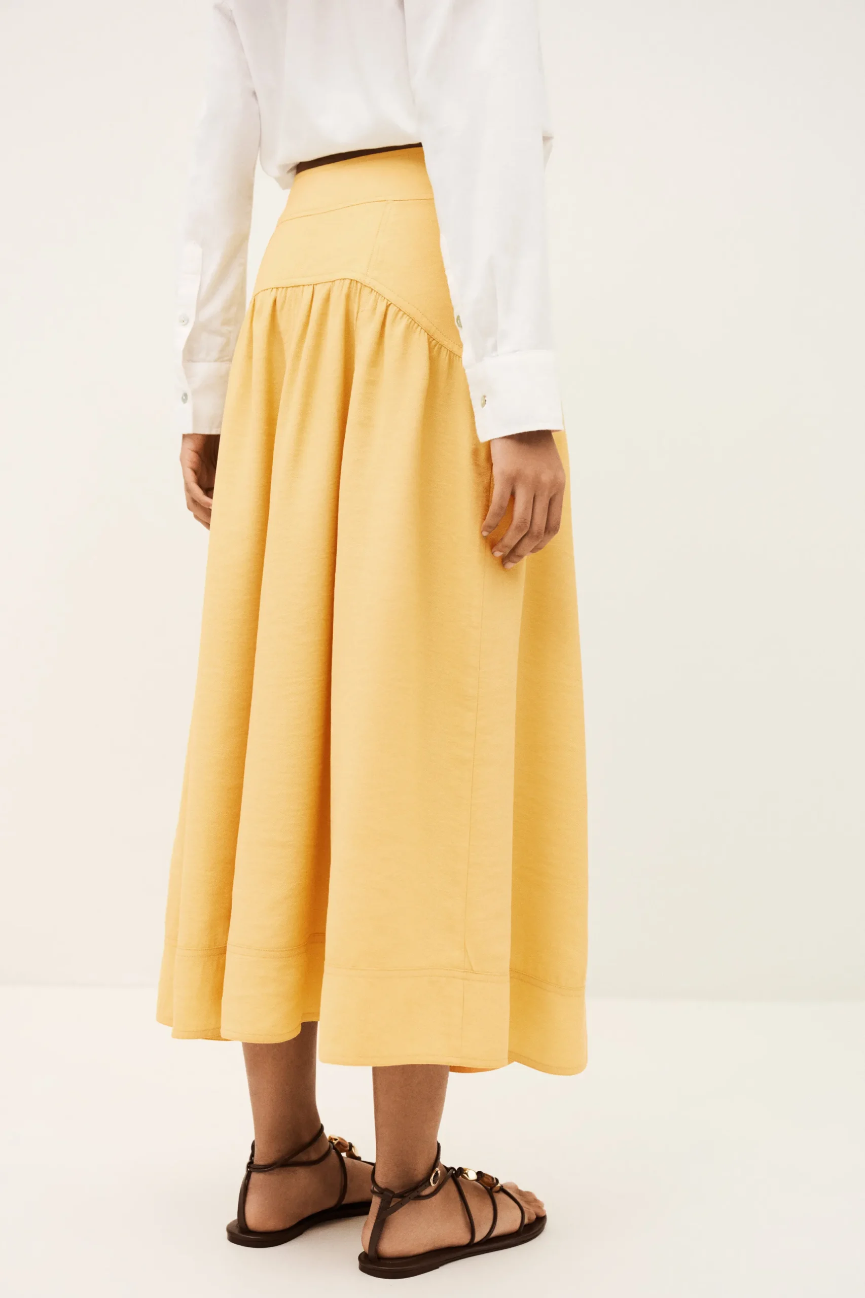 DONIA midi skirt