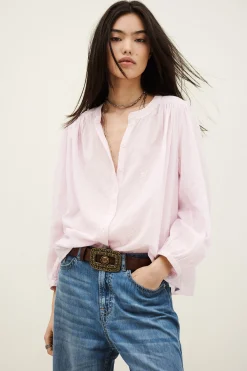 DUHA oversized cotton blouse
