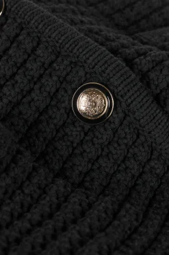GASPARD decorative knit cardigan