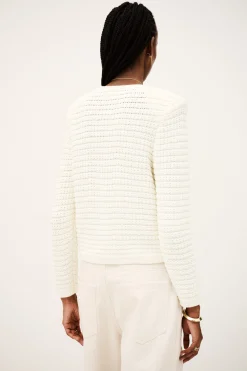 GASPARD decorative knit cardigan
