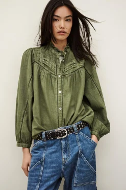 GILDA embroidered blouse