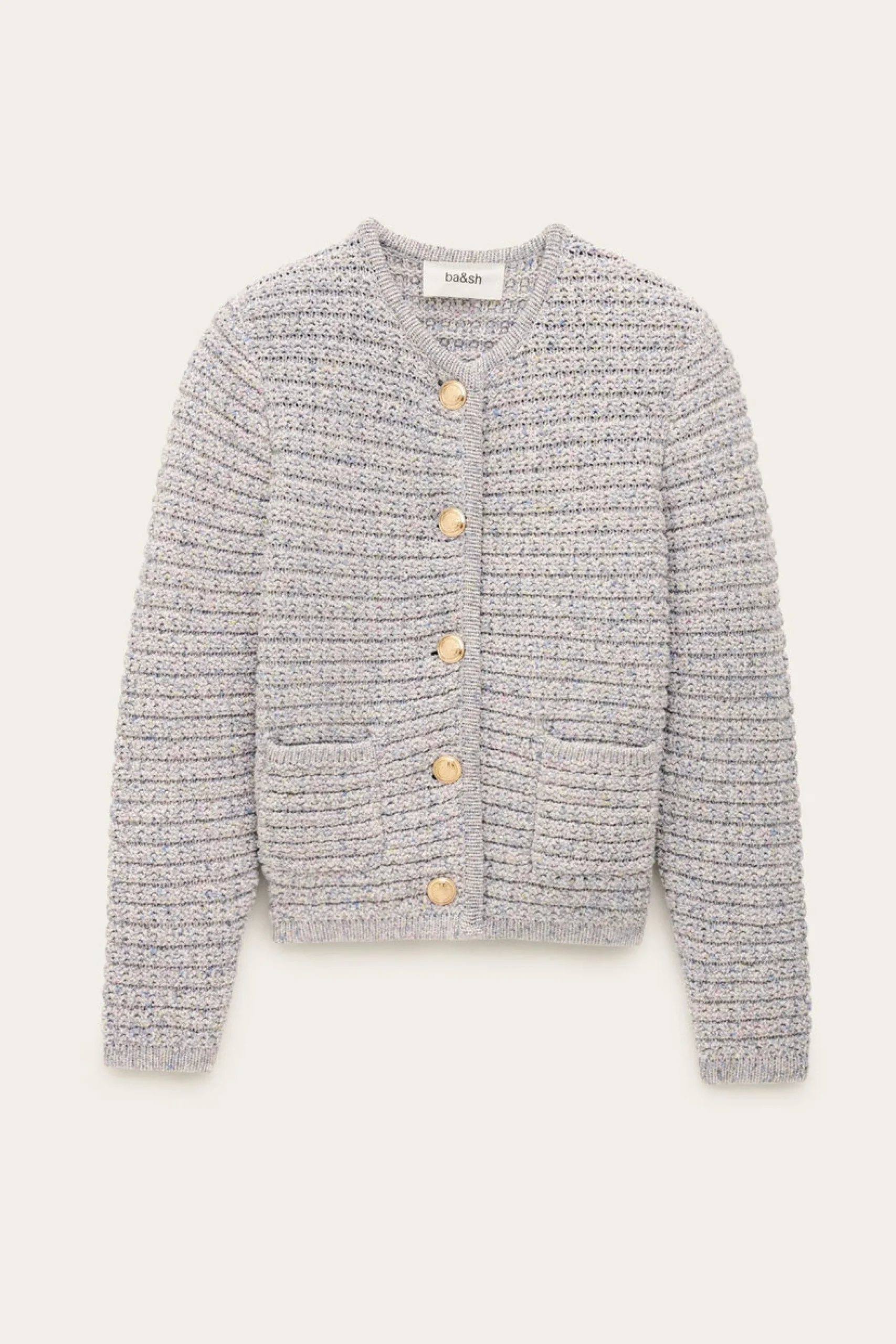 GUSPA cropped button-up cardigan