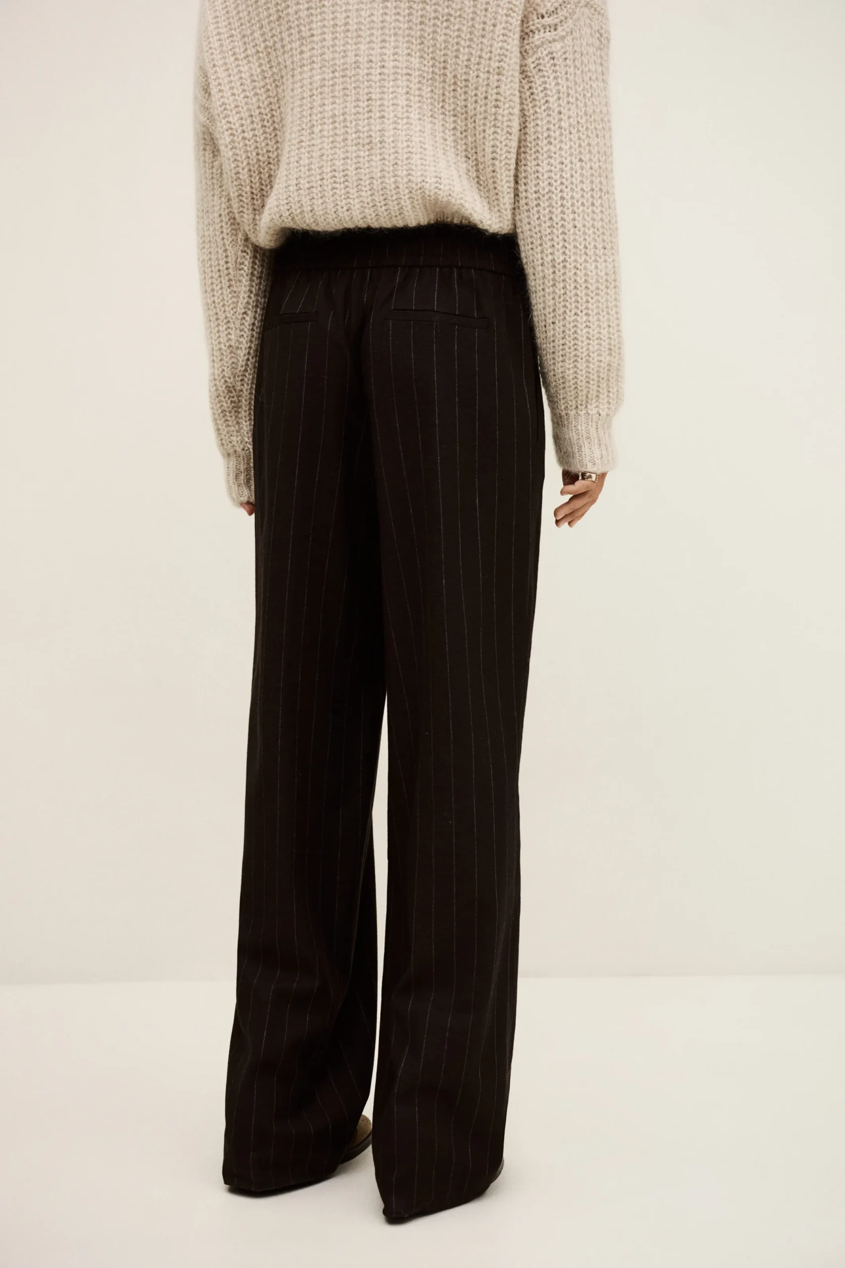 HANDREW elastic waist pants