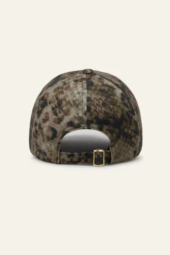 HONI patterned cotton baseball cap