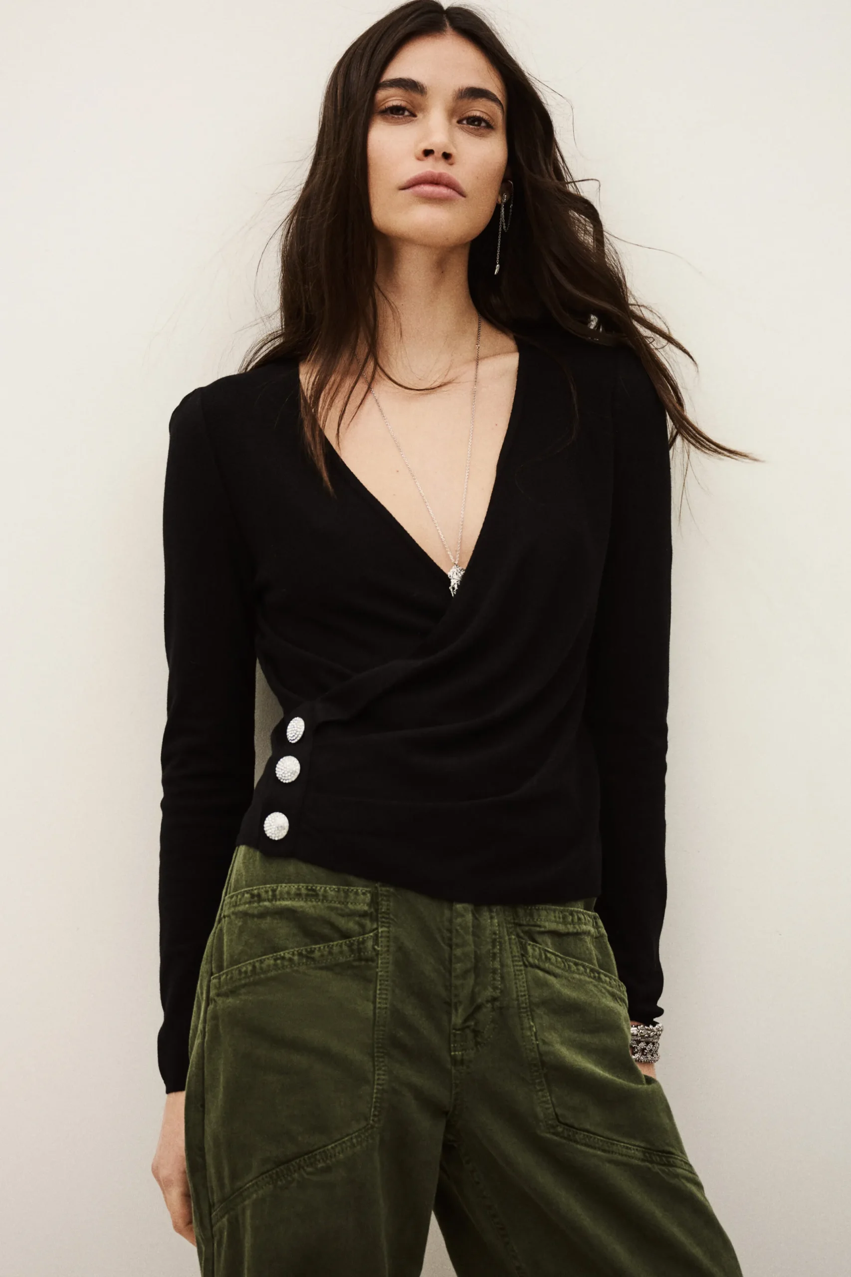 HUGO wrap sweater
