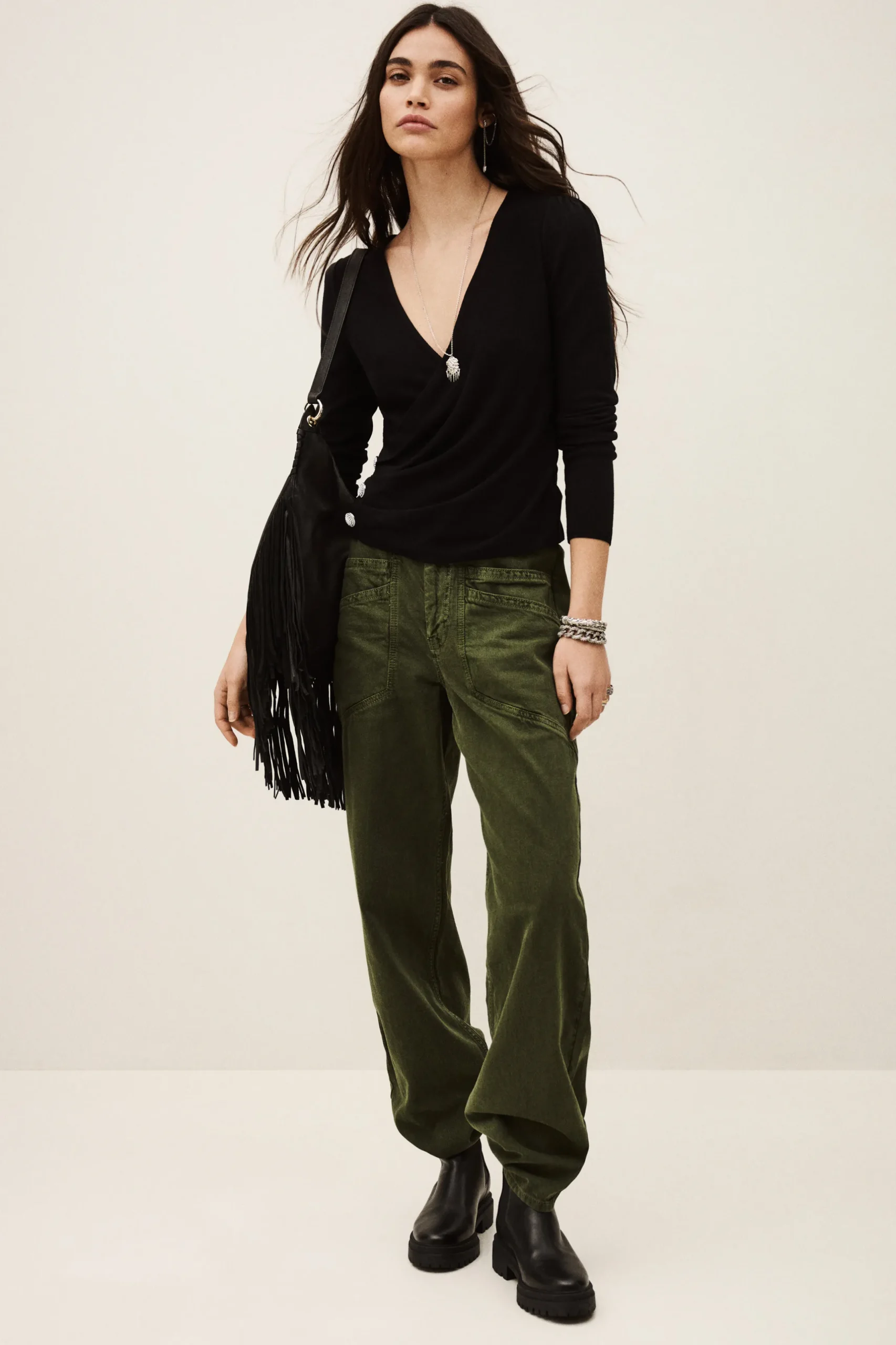 HUGO wrap sweater
