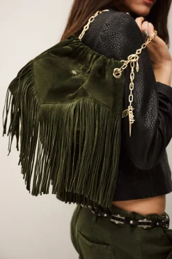 JUNE mini suede bag