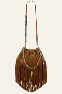 JUNE mini suede bag