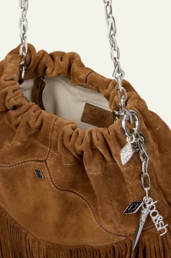 JUNE mini suede bag
