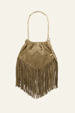JUNE mini suede bag