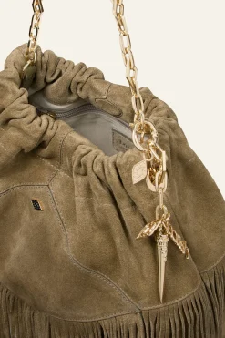 JUNE mini suede bag