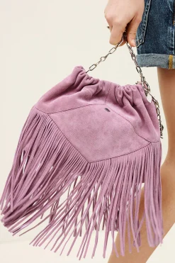 JUNE mini suede bag