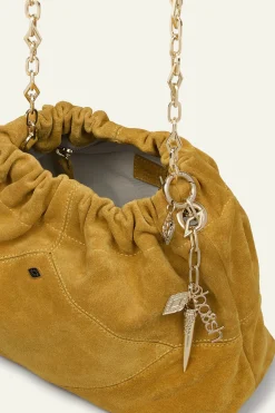 JUNE mini suede tote bag