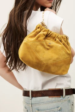 JUNE mini suede tote bag