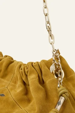 JUNE suede tote bag