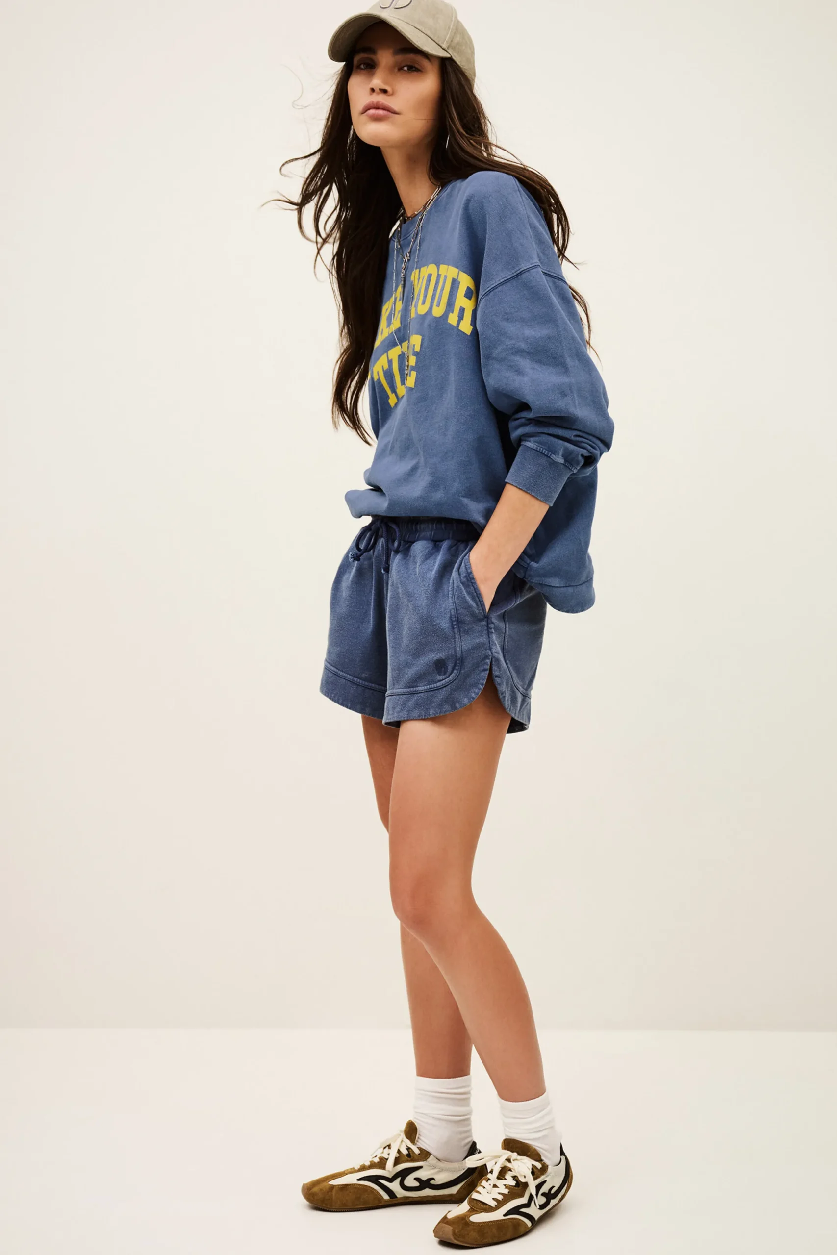 KELY cotton sports shorts