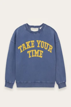 KEYRA oversize cotton sweatshirt