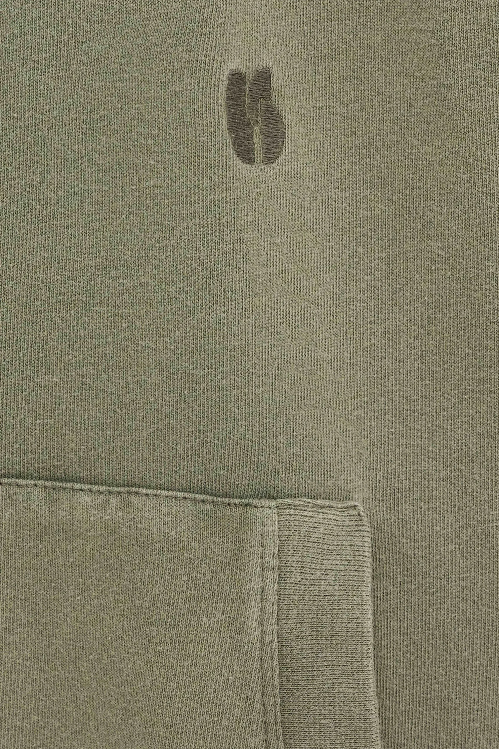 KIRA zipped cotton sweatshirt