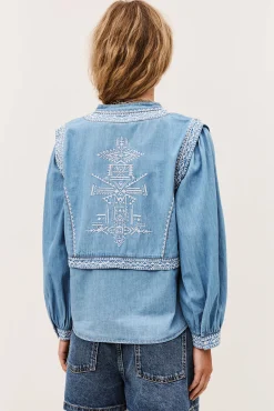LAURA denim shirt