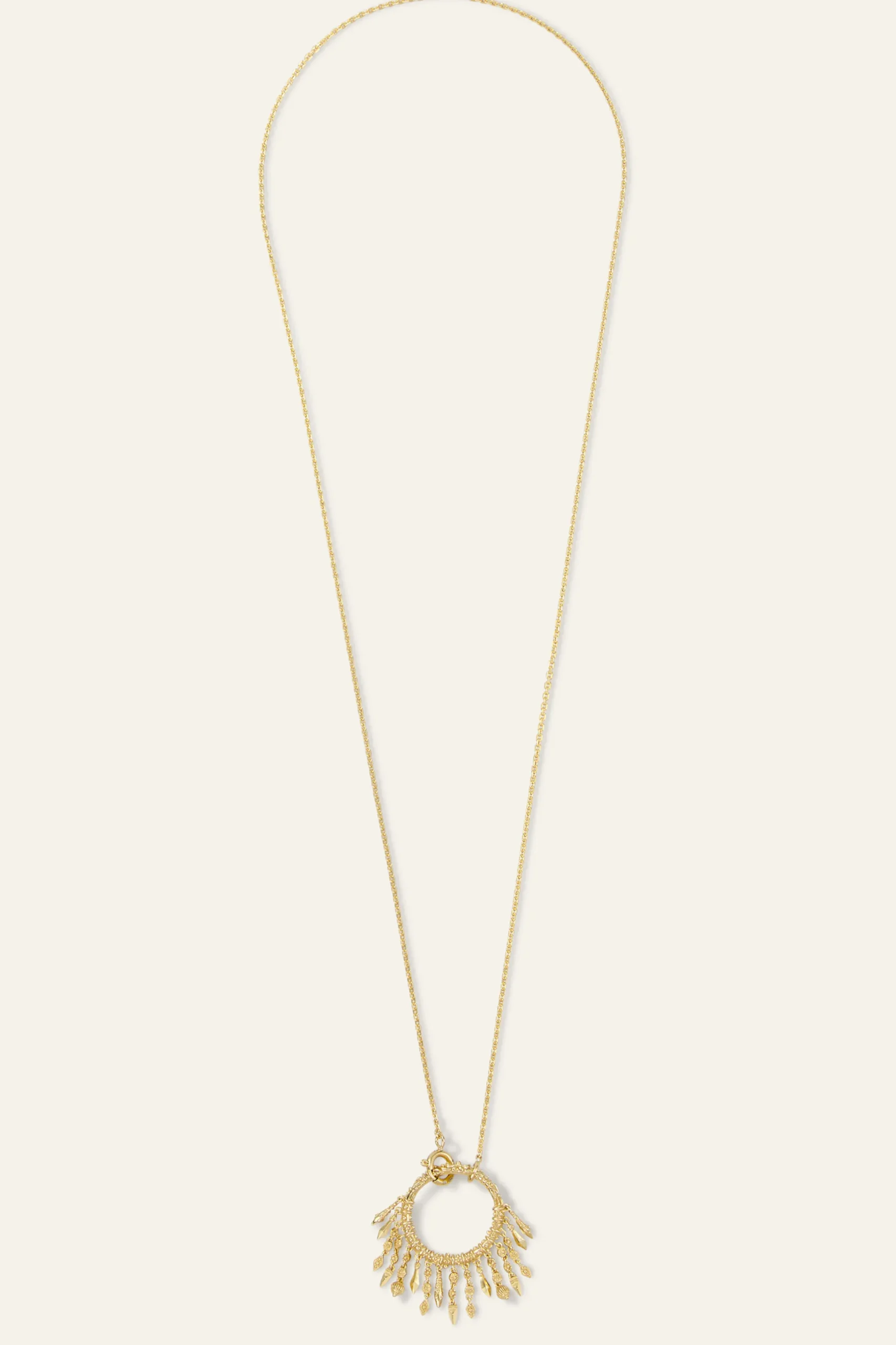 LINA long ring necklace