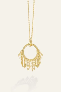 LINA long ring necklace