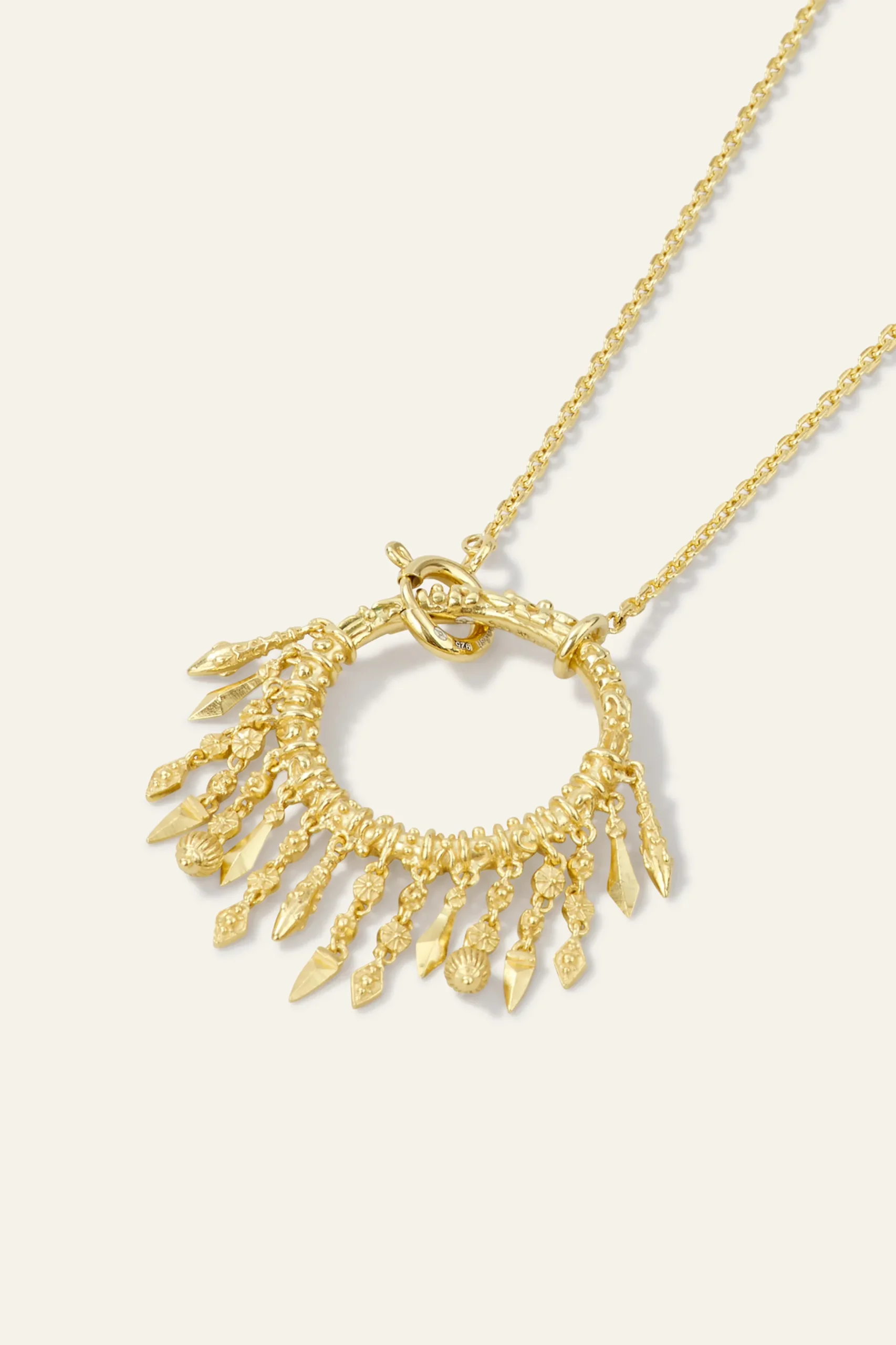 LINA long ring necklace