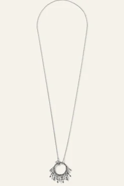 LINA long ring necklace