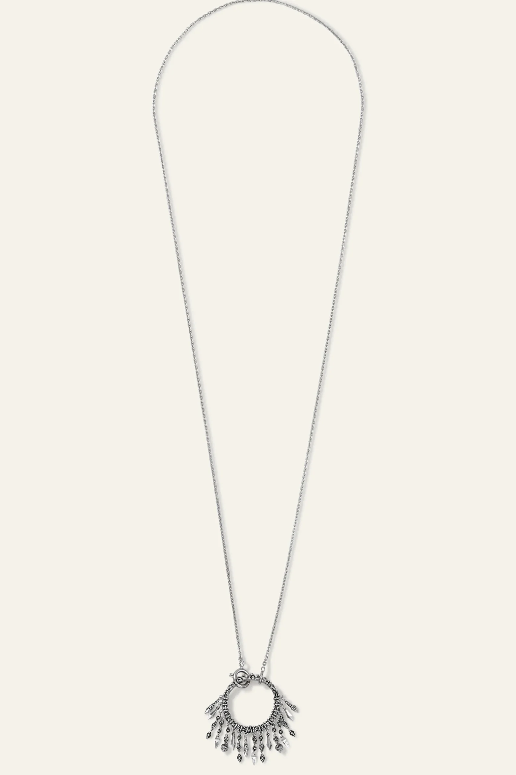 LINA long ring necklace