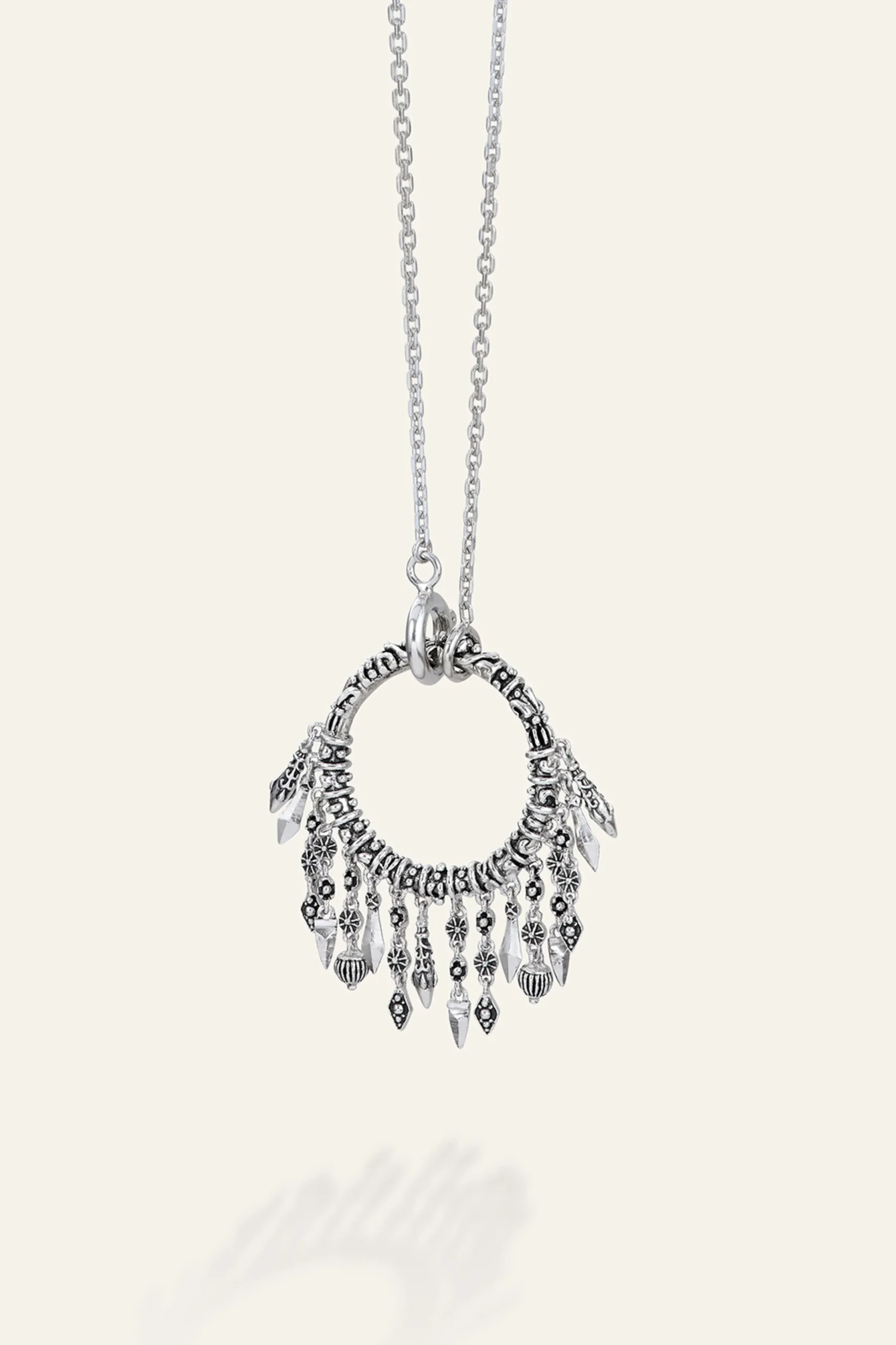 LINA long ring necklace