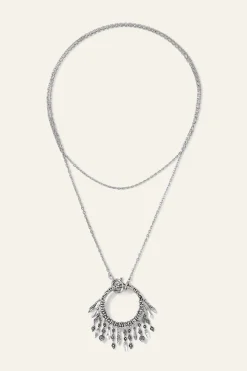 LINA long ring necklace