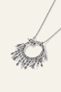 LINA long ring necklace