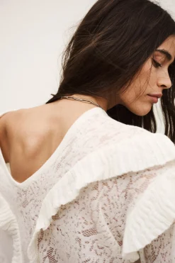 LUCAS oversize lace sweater