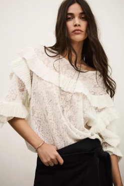 LUCAS oversize lace sweater