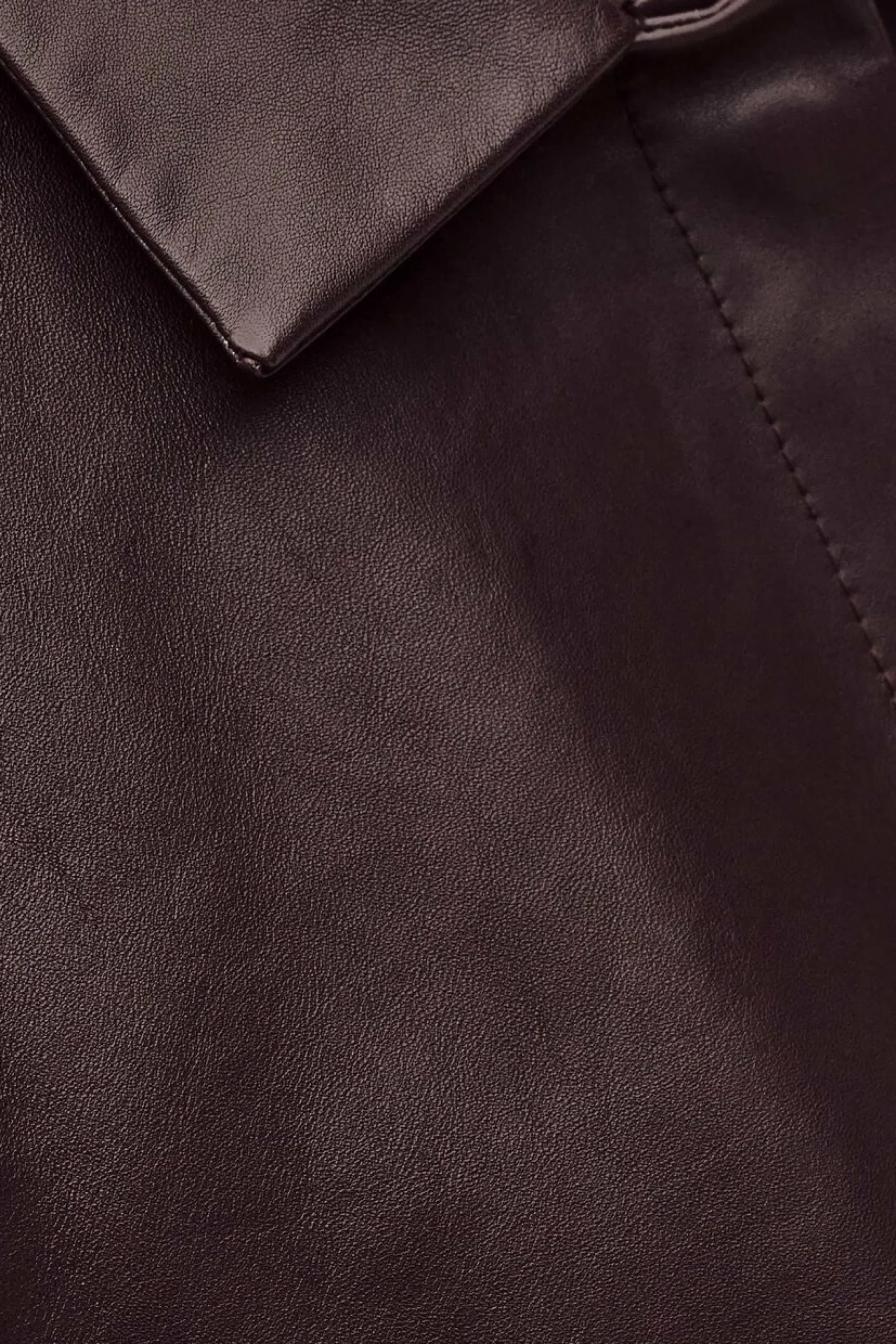 MANITA cropped leather jacket