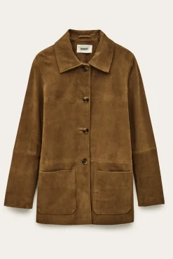 MARIO long velvet jacket