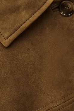 MARIO long velvet jacket