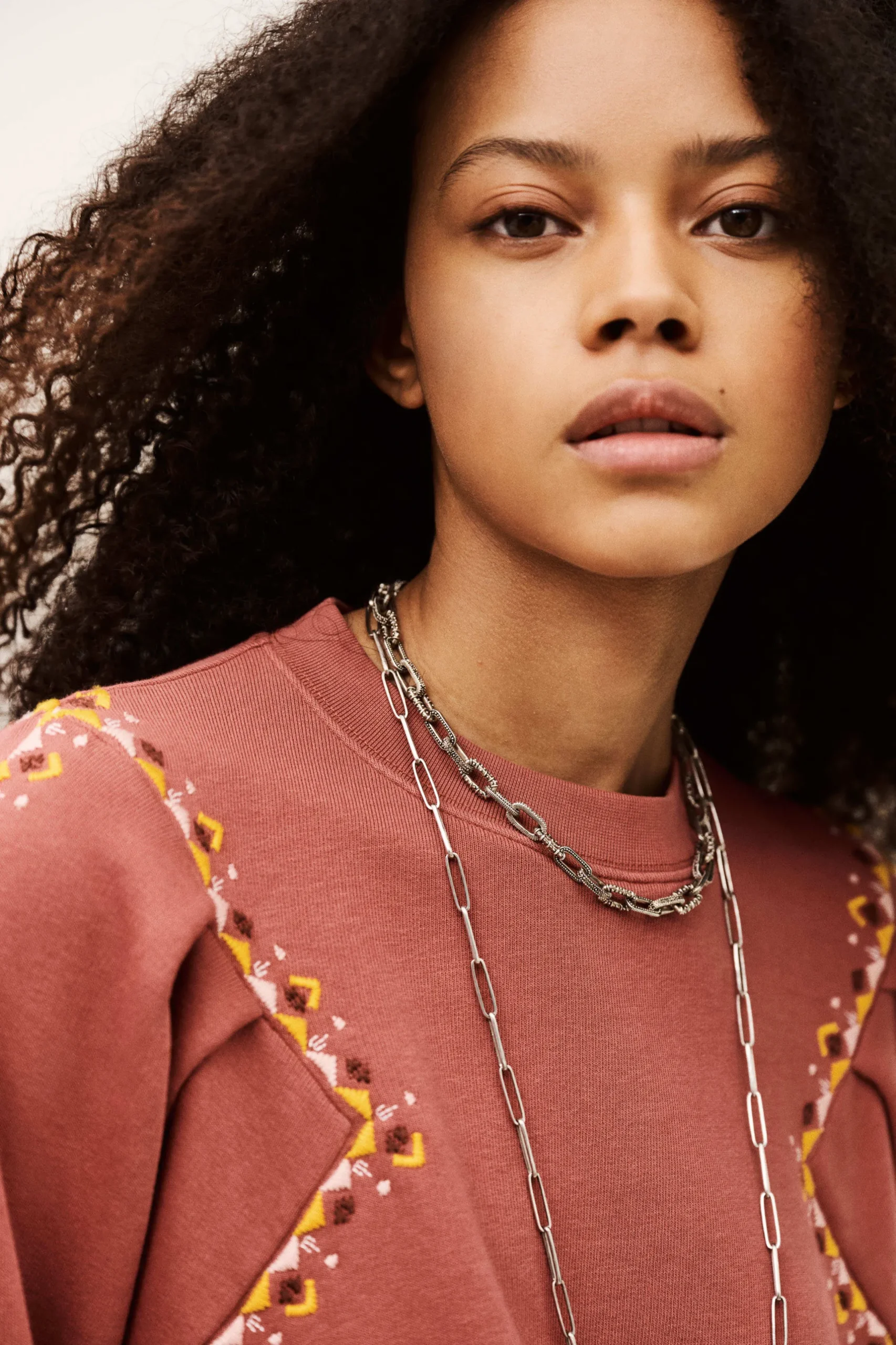 MESTA embroidered sweatshirt