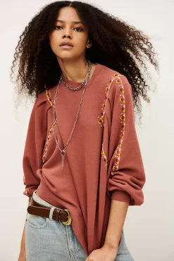 MESTA embroidered sweatshirt