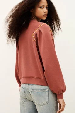 MESTA embroidered sweatshirt