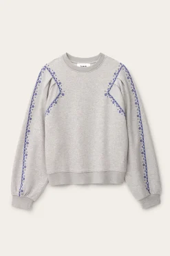 MESTA embroidered sweatshirt