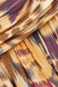 MIACOMA patterned midi skirt