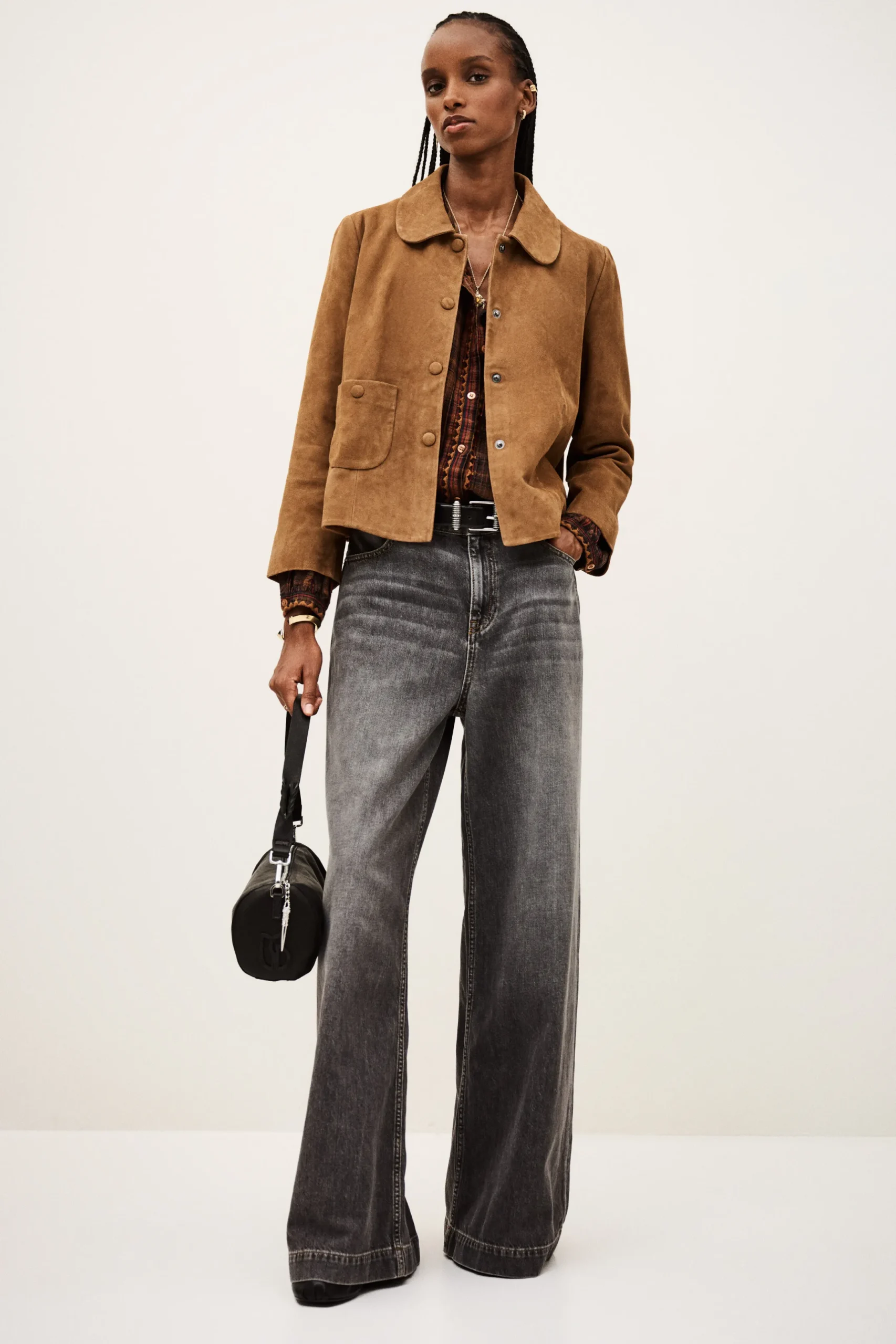 MILAS straight-cut jacket