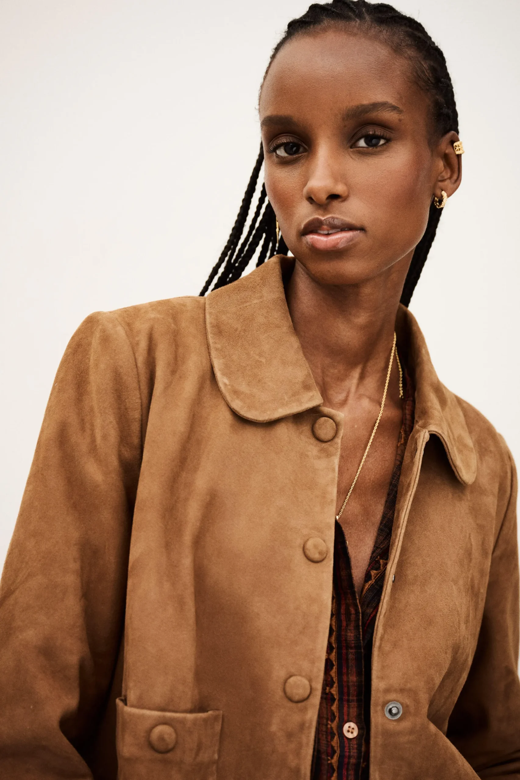 MILAS straight-cut jacket