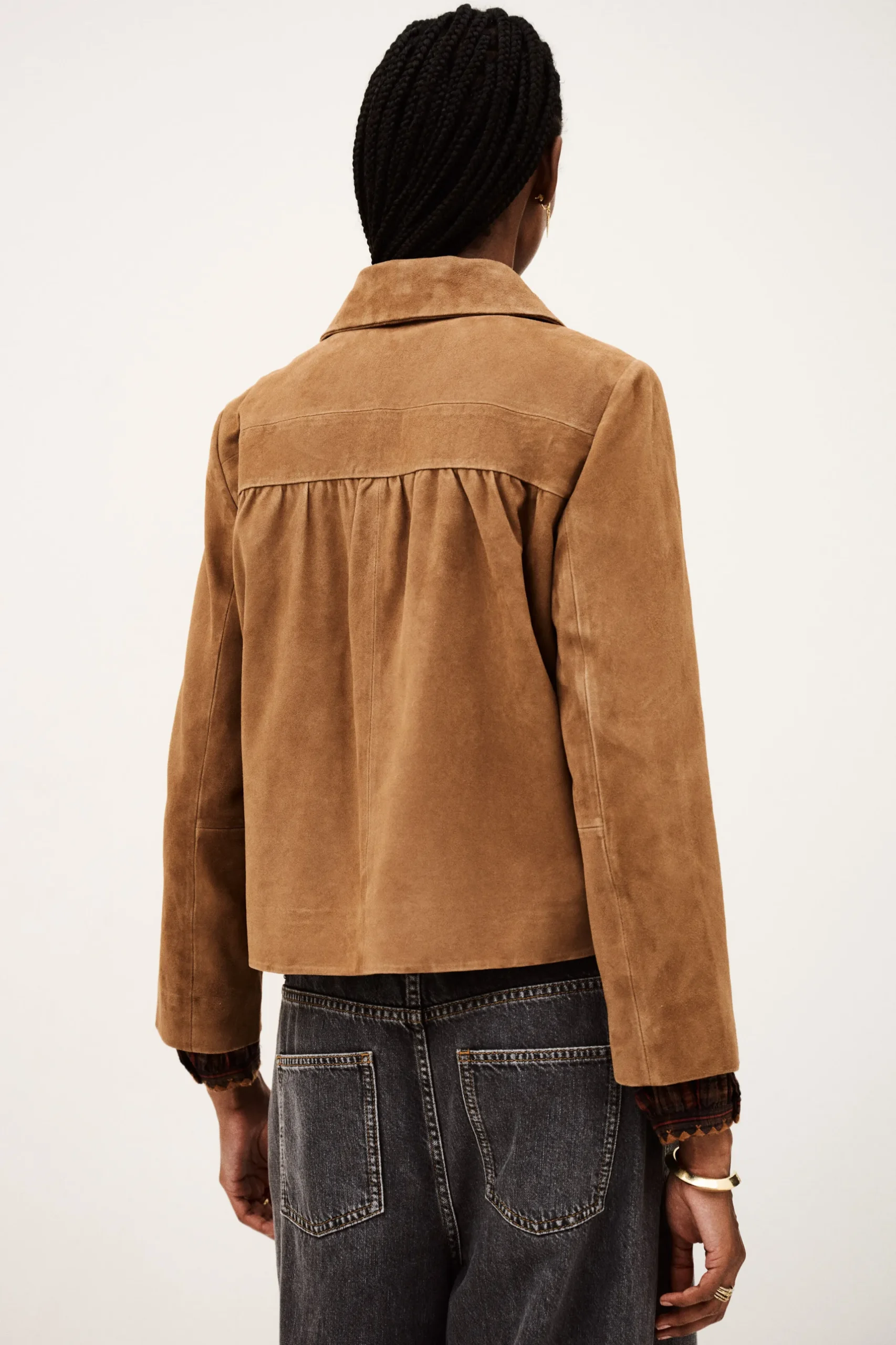 MILAS straight-cut jacket